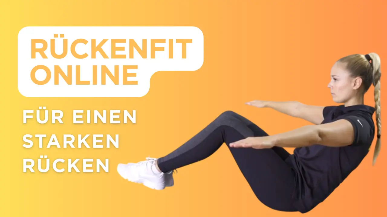 Rückenfit Online Präventionskurs §20 SGB V